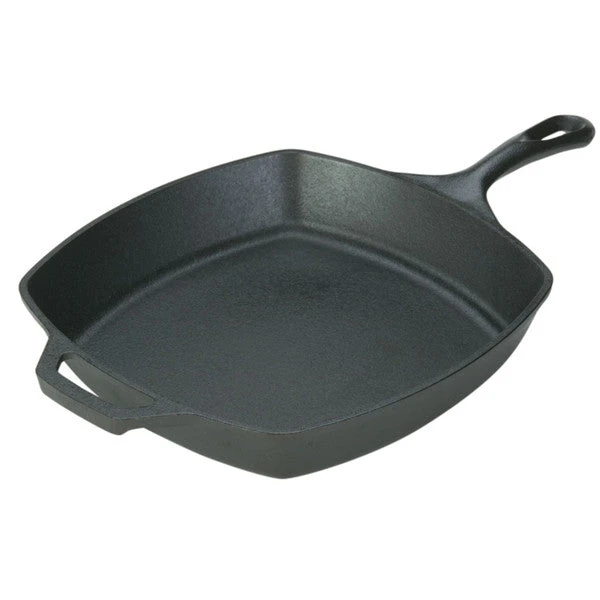 Lodge Cookware Lodge L8SQ3 10.5" Square Cast Iron Skillet 1 Lodge Cookware Lodge L8SQ3 10.5" Square Cast Iron Skillet