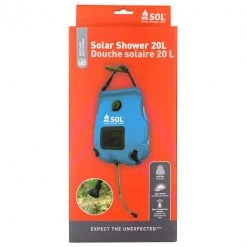SOL Solar Shower 20L - Family Tent Camping CAMPING MUST HAVES