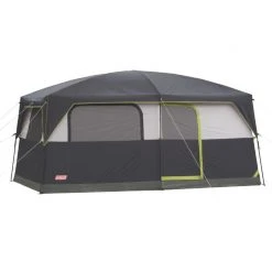 CABIN TENTS Coleman Prairie Breeze Multi Room 9 Person Cabin Tent