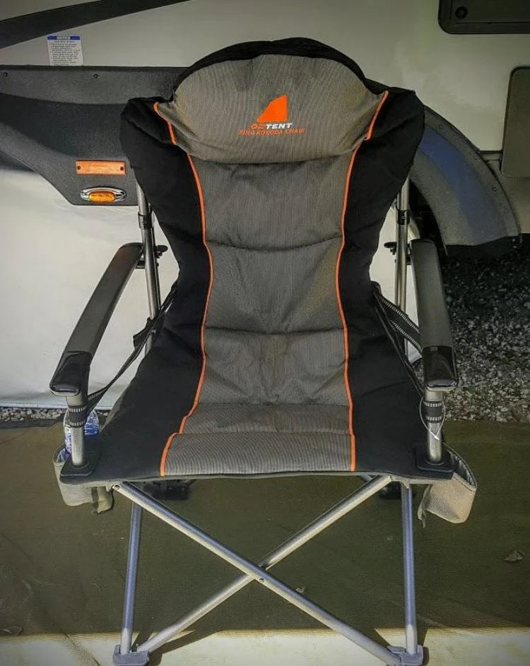 Oztent King Kokoda Adjustable Lumbar Chair 1 Oztent King Kokoda Adjustable Lumbar Chair