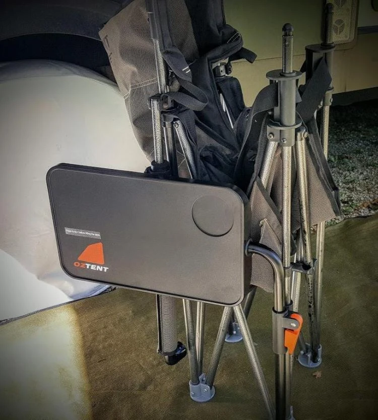 Oztent Adjustable Side Chair Table CAMP CHAIRS & TABLES 7 Oztent Adjustable Side Chair Table CAMP CHAIRS & TABLES