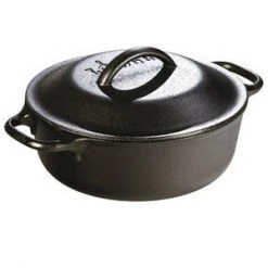 Lodge Cookware Lodge 8" Cast Iron 2 Qt Serving Pot