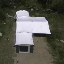 CABIN TENTS Kodiak Grand Cabin 12 Person Tent With Awning #6160 11 CABIN TENTS Kodiak Grand Cabin 12 Person Tent With Awning #6160