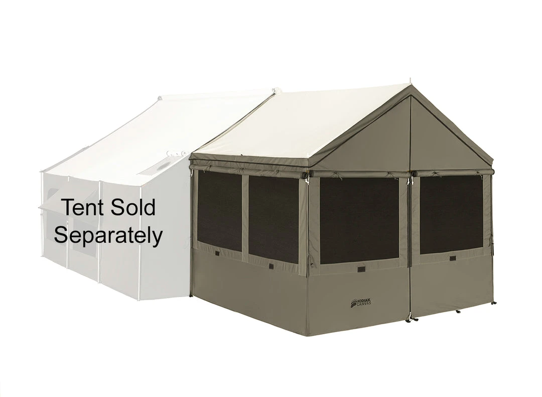TENT ACCESSORIES Kodiak Canvas Cabin Lodge 8x8 Ft Awning Enclosure Accessory 1 TENT ACCESSORIES Kodiak Canvas Cabin Lodge 8x8 Ft Awning Enclosure Accessory