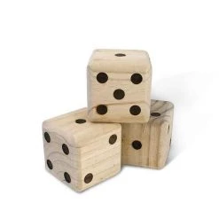 Yard Games CAMPING MUST HAVES Wooden Outdoor Yard Dice
