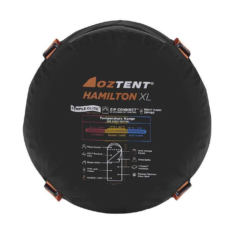 SLEEPING BAGS & COTS Oztent Hamilton XL Sleeping Bag 6 SLEEPING BAGS & COTS Oztent Hamilton XL Sleeping Bag