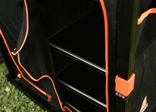 CAMP CHAIRS & TABLES Oztent Double Camper Cupboard 3 CAMP CHAIRS & TABLES Oztent Double Camper Cupboard