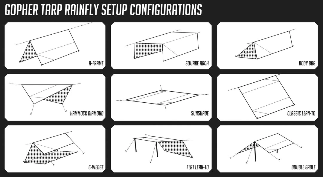 Catoma Gopher Tarp System - 98603V 2 Catoma Gopher Tarp System - 98603V