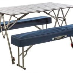 CAMP CHAIRS & TABLES Kamp Rite Picnic Table With Padded Benches