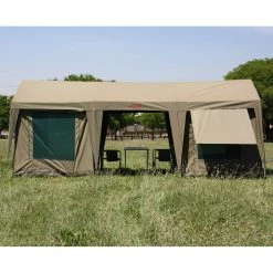 BushTec Adventure BushTec Hippo Tent & Gazebo Solution 8 Person Tent - CHA001USA CANVAS TENTS