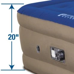 Pittman Outdoors Pittman Queen Extreme 20" Double High With Built In Electric Pump - PPI-XTREME20