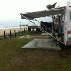 Oztent Bluescrew Small Ground Anchor / Stake CAMPING MUST HAVES