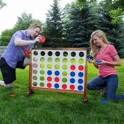 Yard Games CAMPING MUST HAVES Giant 4 Connect Game - GIANT4-001 9 Yard Games CAMPING MUST HAVES Giant 4 Connect Game - GIANT4-001