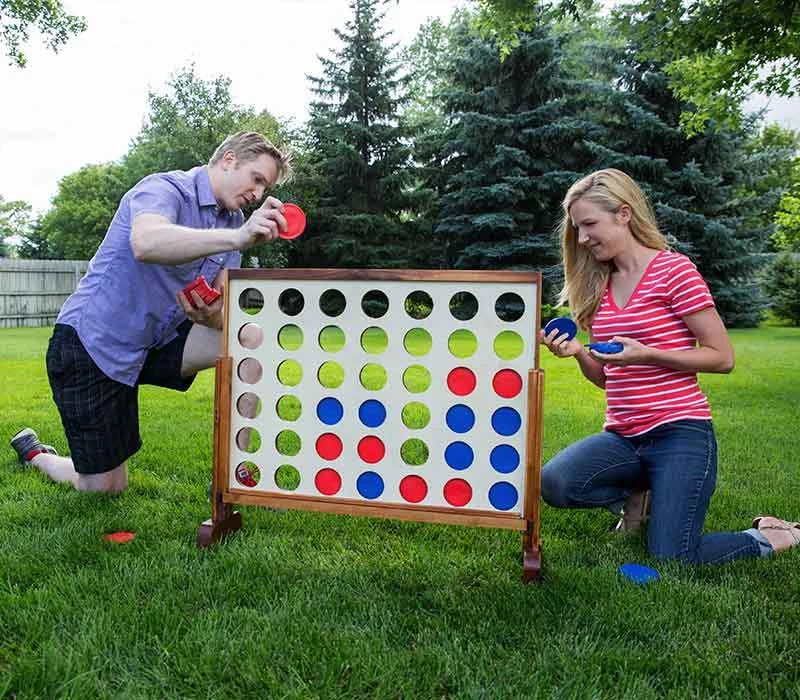 Yard Games CAMPING MUST HAVES Giant 4 Connect Game - GIANT4-001 4 Yard Games CAMPING MUST HAVES Giant 4 Connect Game - GIANT4-001
