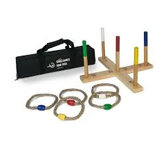 Yard Games CAMPING MUST HAVES Wood Ring Toss Premium Game - RINGTOSS-002