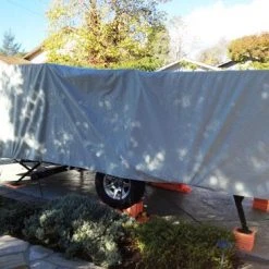 PahaQue A-Frame Folding Teardrop Trailer Cover TEARDROP TRAILER ACCESSORIES