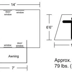 Kodiak Flex-Bow Deluxe 6014 8 Person Tent