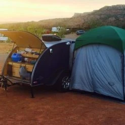 PahaQue 5 X 7 Teardrop Trailer Side Tent - SR57N-A 9 PahaQue 5 X 7 Teardrop Trailer Side Tent - SR57N-A